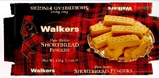 Walkers ESTABLISHED 1898 Pure Butter SHORTBREAD FINGERS