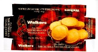 Walkers Pure Butter SHORTBREAD HIGHLANDERS