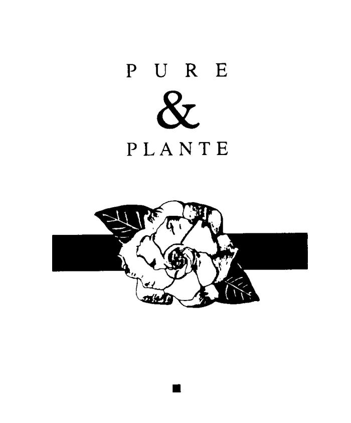 PURE & PLANTE