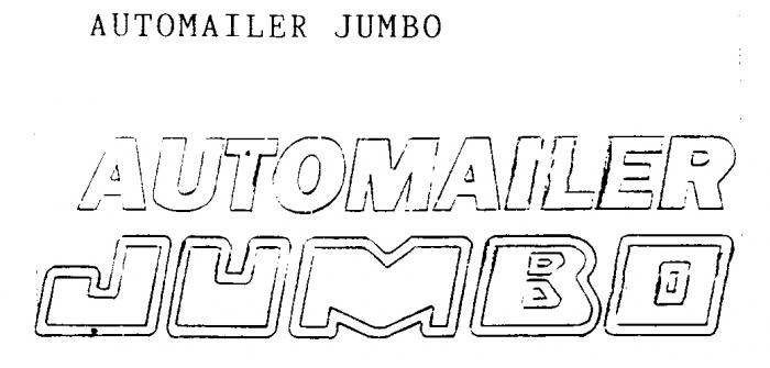 AUTOMAILER JUMBO