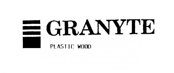 GRANYTE PLASTIC WOOD