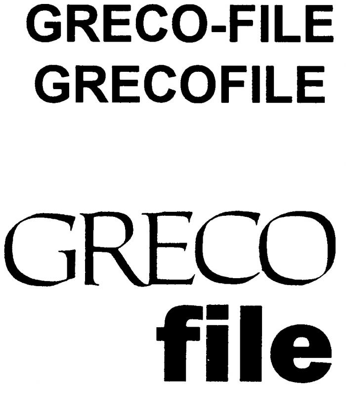 GRECO file