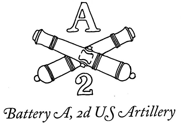 A2 Battery A, 2d US Artillery