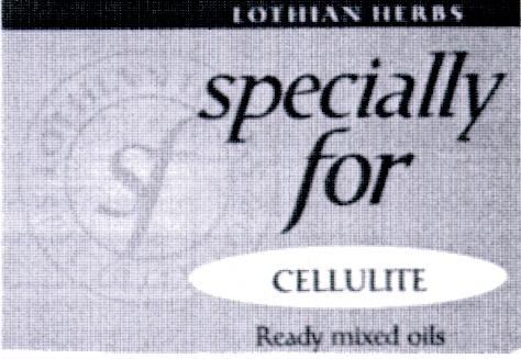 LOTHIAN HERBS specially for CELLULITE Ready mixed oils