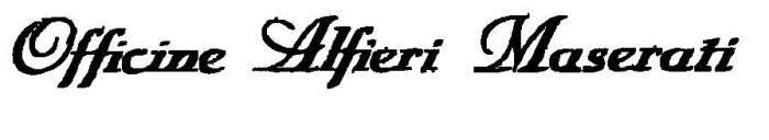 Officine Alfieri Maserati