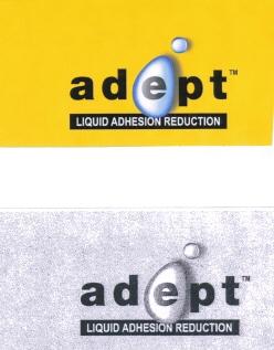 adept LIQUID ADHESION REDUCTION