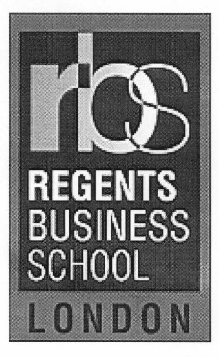 rbs REGENTS BUSINESS SCHOOL LONDON