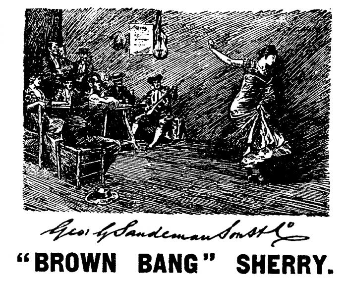 Geo. G. Sandeman Sons & Co. "BROWN BANG" SHERRY