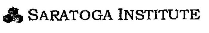 SARATOGA INSTITUTE