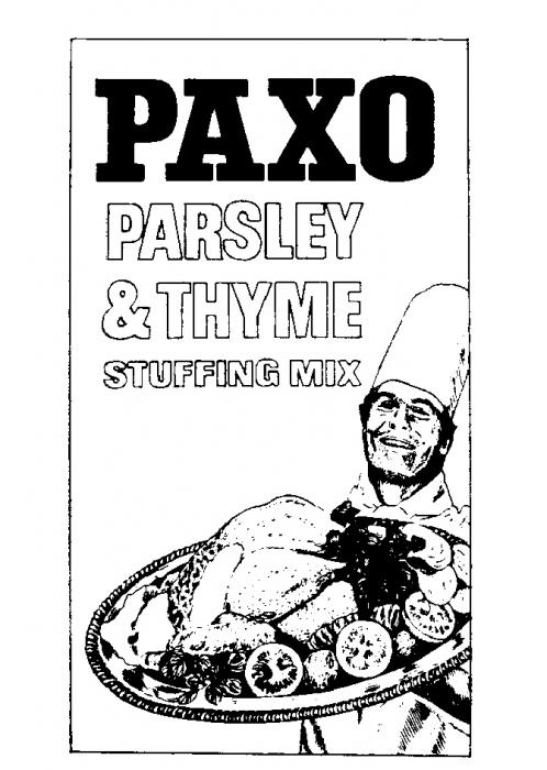 PAXO PARSLEY & THYME STUFFING MIX