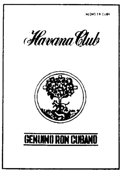 HAVANA CLUB GENUINO RON CUBANO