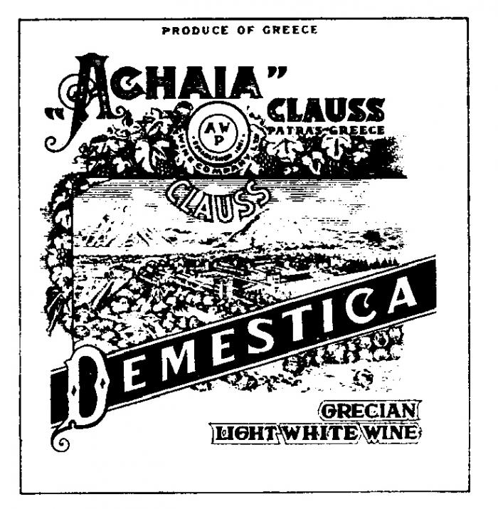 ACHAIA PATRAS CLAUSS AWP DEMESTICA