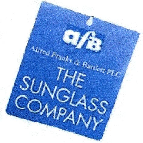 afB Alfred Frank & Bartlett PLC THE SUNGLASS COMPANY