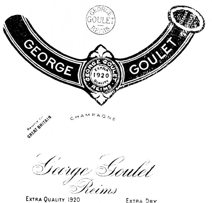 GEORGE GOULET CHAMPAGNE