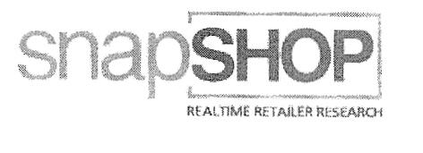 snapSHOP REALTIME RETAILER RESEARCH