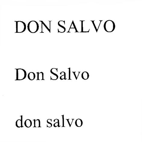 DON SALVO