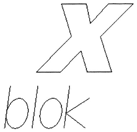 X blok