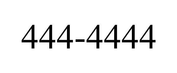 444-4444