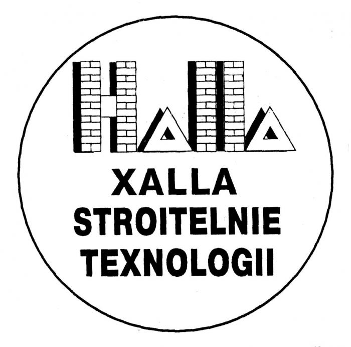 Halla XALLA STROITELNIE TEXNOLOGII