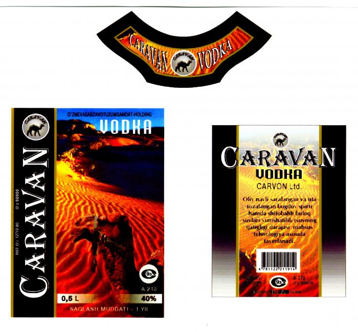 Caravan vodka